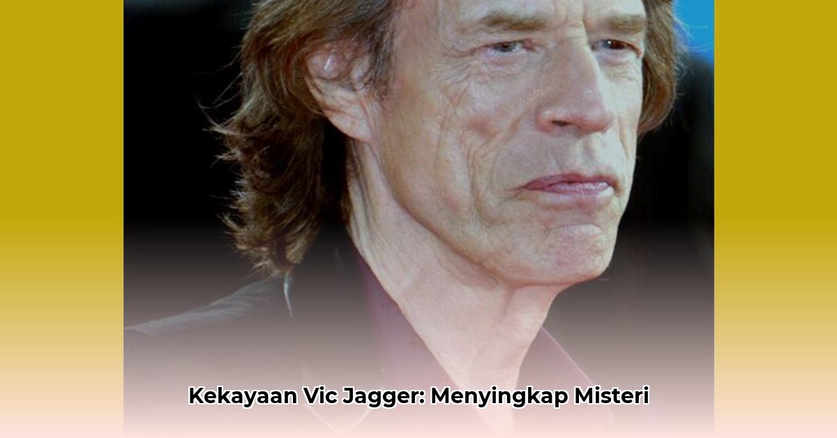 vic jagger net worth